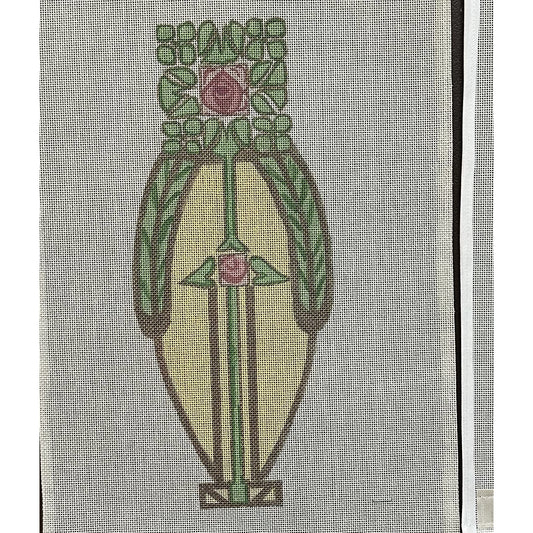 Art Deco Design Canvas - Garden Gate Needlepoint