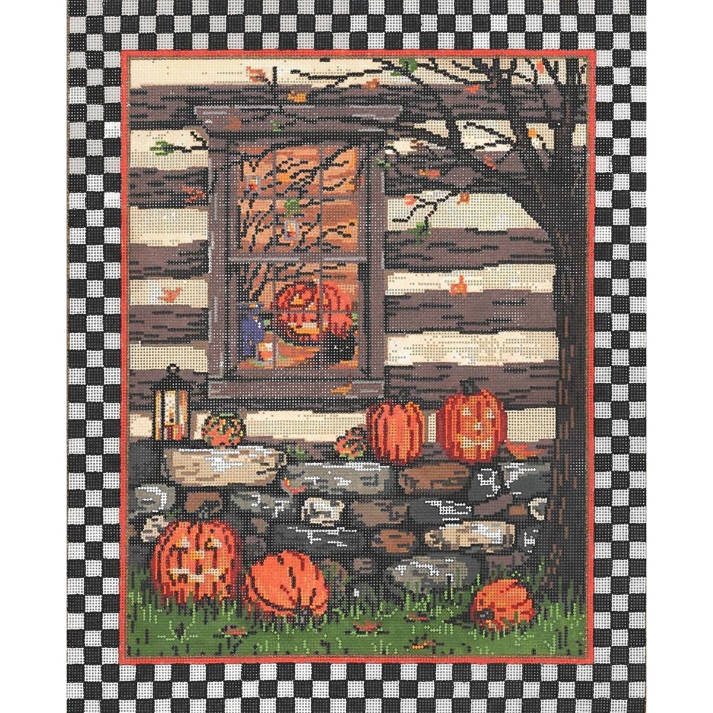 Autumn Breeze - Garden Gate Needlepoint