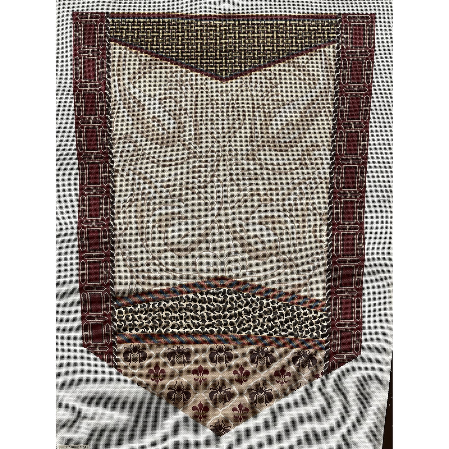 Banner Canvas - Garden Gate Needlepoint