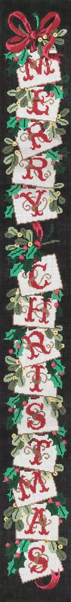 Bell Pull - Garden Gate Needlepoint