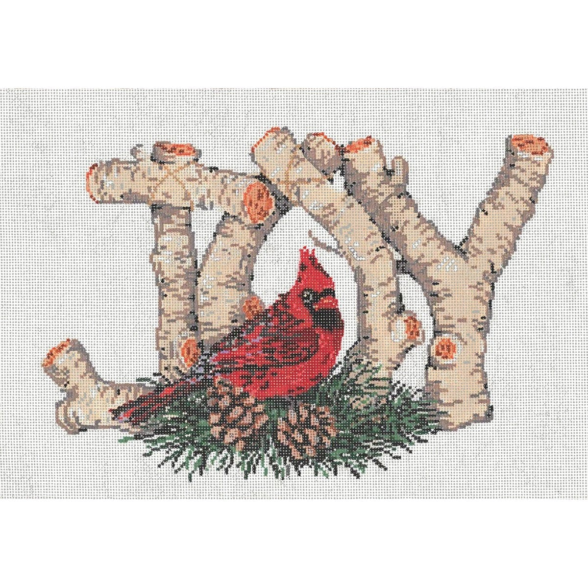 Birch Joy - Garden Gate Needlepoint