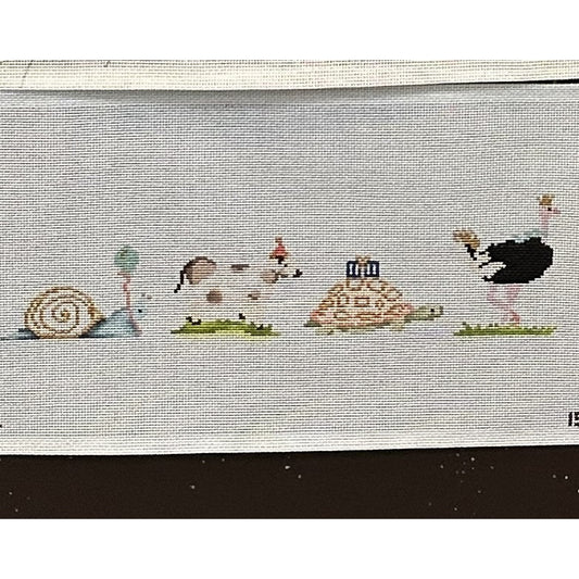 Birthday Party Canvas - Garden Gate Needlepoint