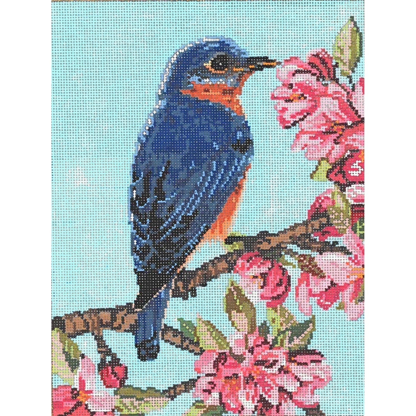 Bluebird - Garden Gate Needlepoint