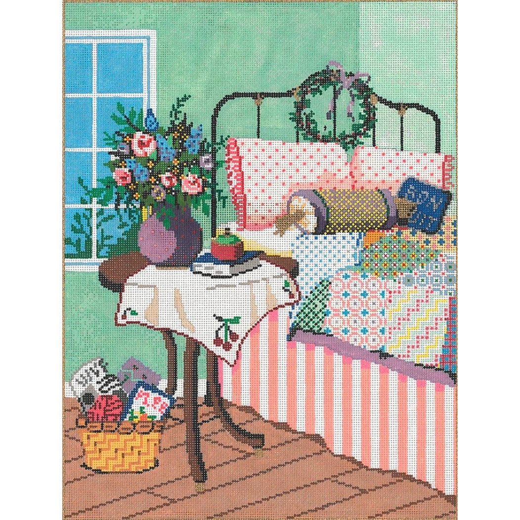 Bon Nuit - Garden Gate Needlepoint