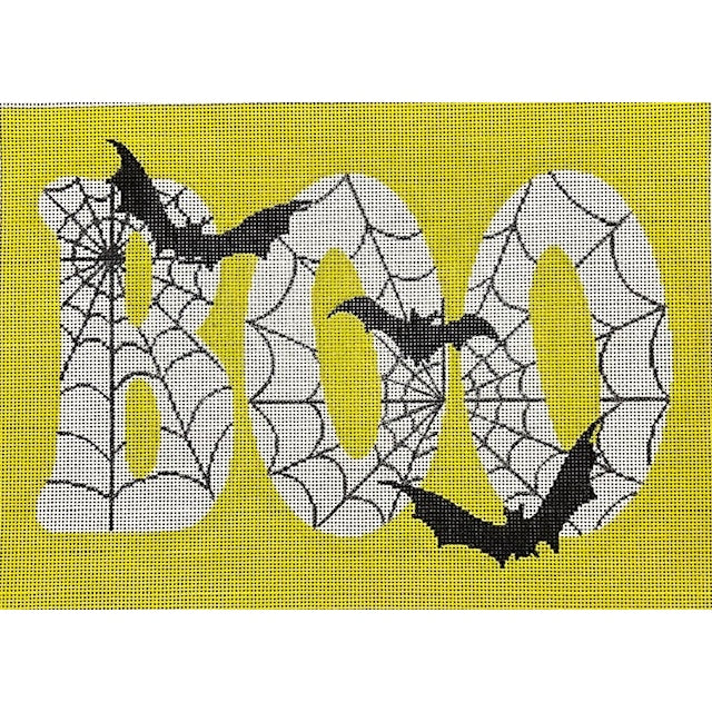 Boo Sign - Garden Gate Needlepoint
