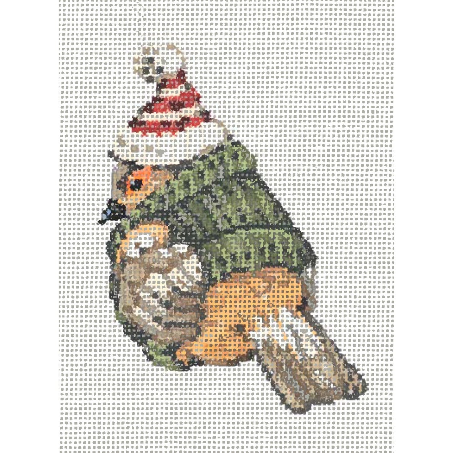 Brrr - Garden Gate Needlepoint