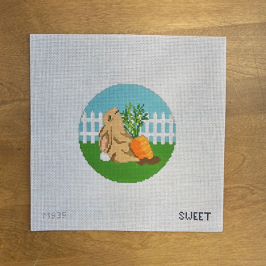 Bunny #1 - Garden Gate Needlepoint