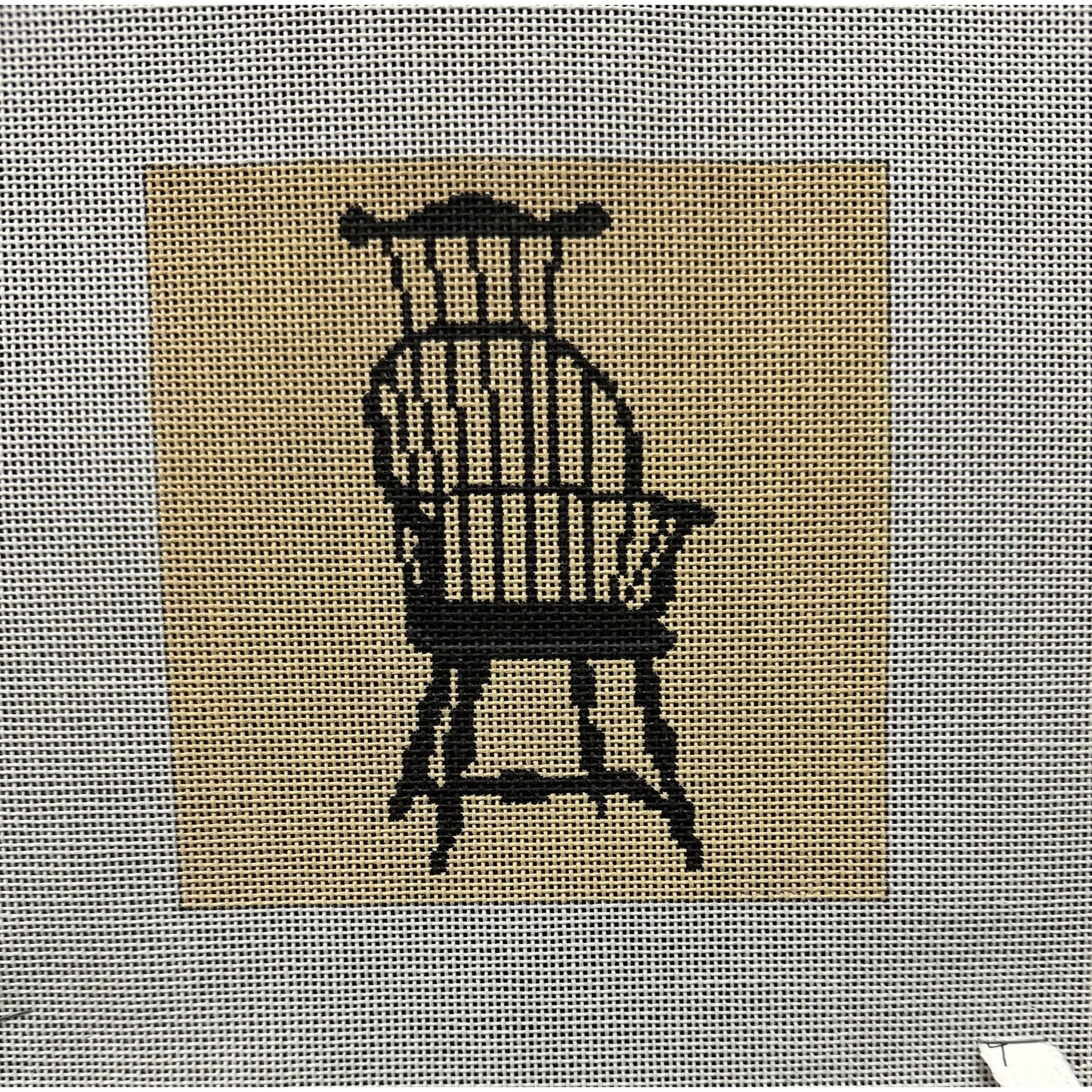 Chair Canvas - Garden Gate Needlepoint