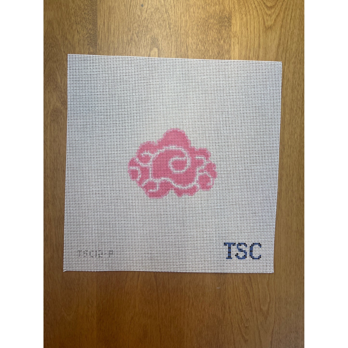 Chinese Cloud-Pink - Garden Gate Needlepoint