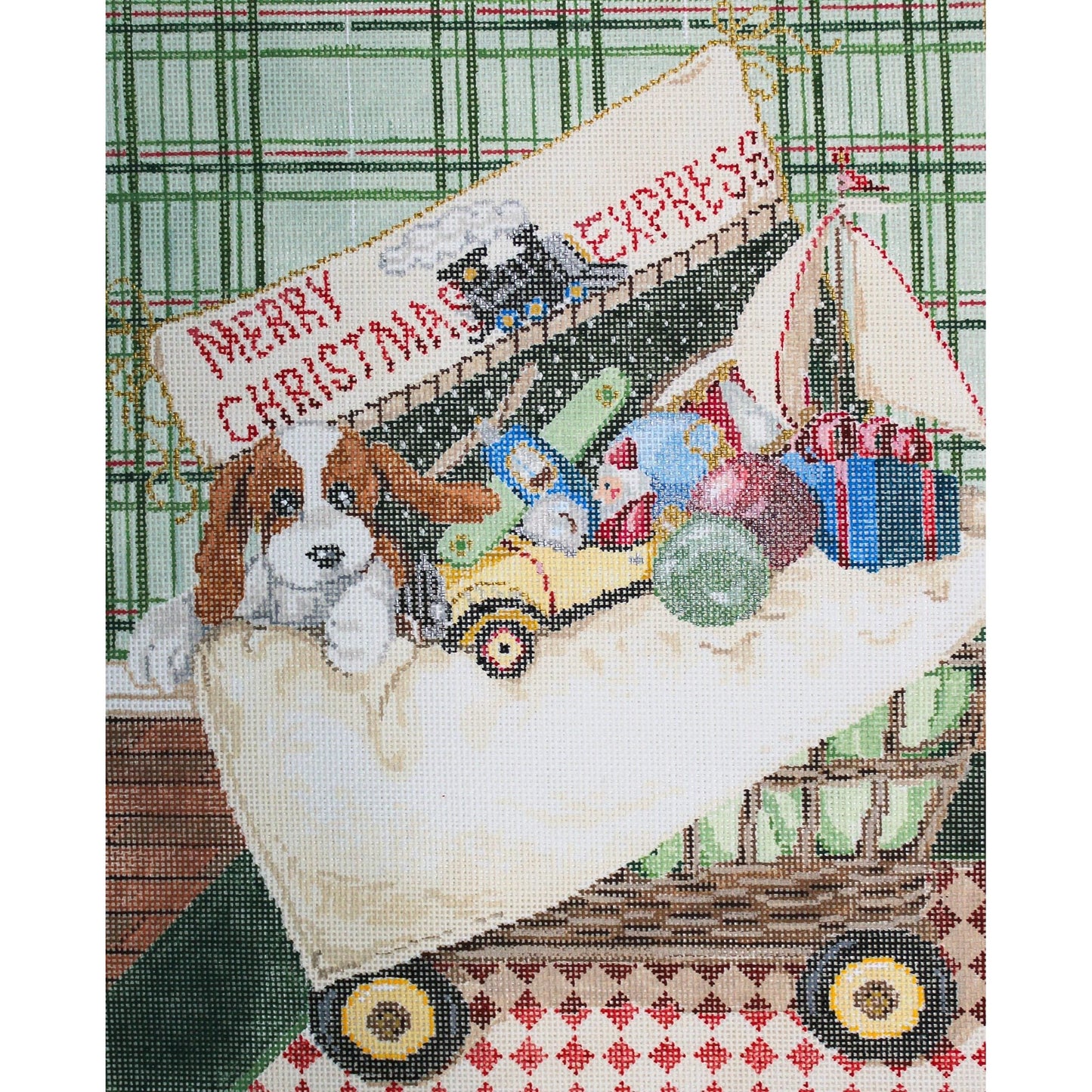 Christmas Express - Garden Gate Needlepoint