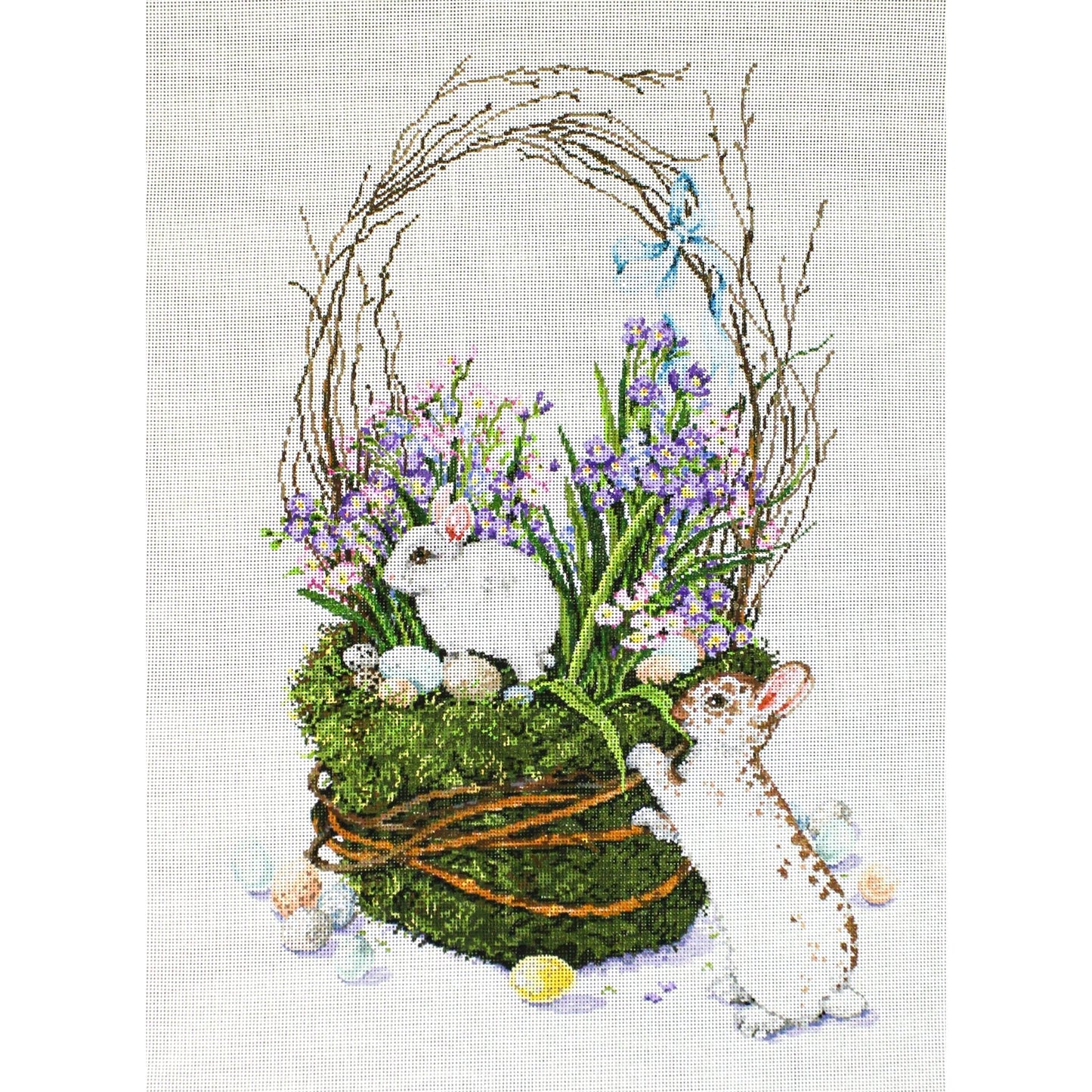 Colors of Spring - Garden Gate Needlepoint