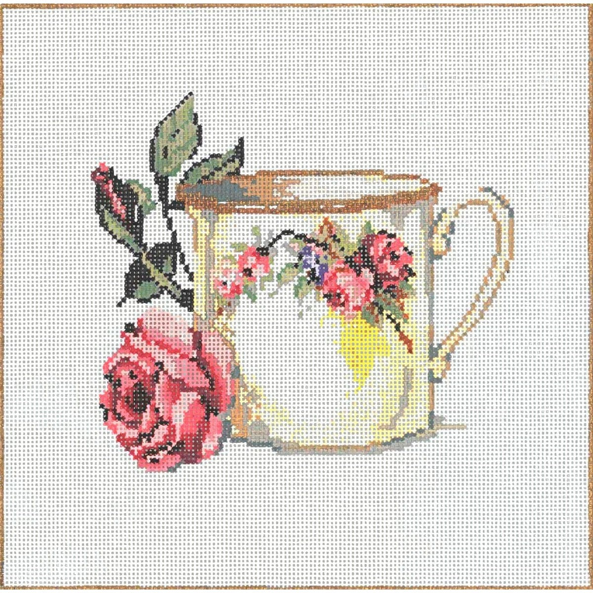 Cuppa - Garden Gate Needlepoint