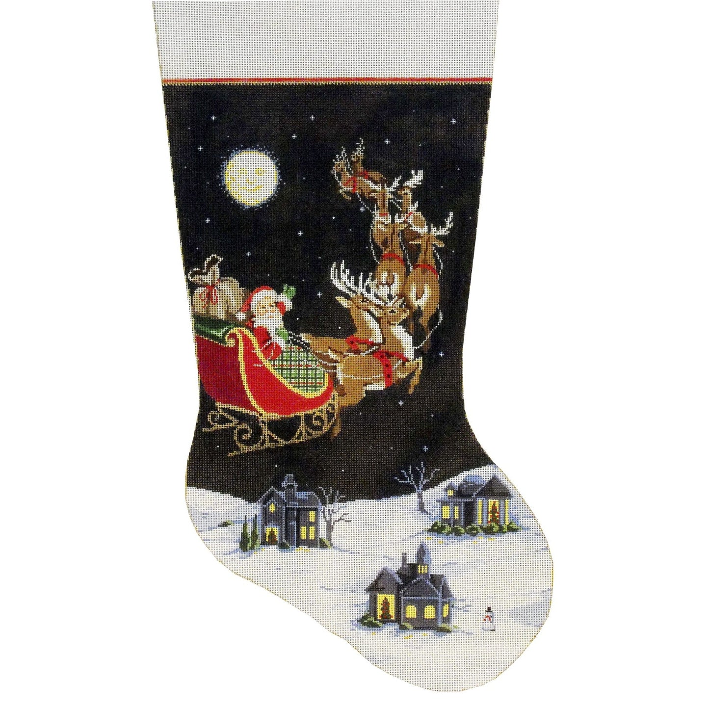 Dash Away All - Garden Gate Needlepoint