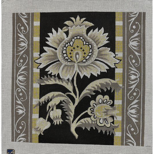 Desert Flower 3 Canvas - Garden Gate Needlepoint