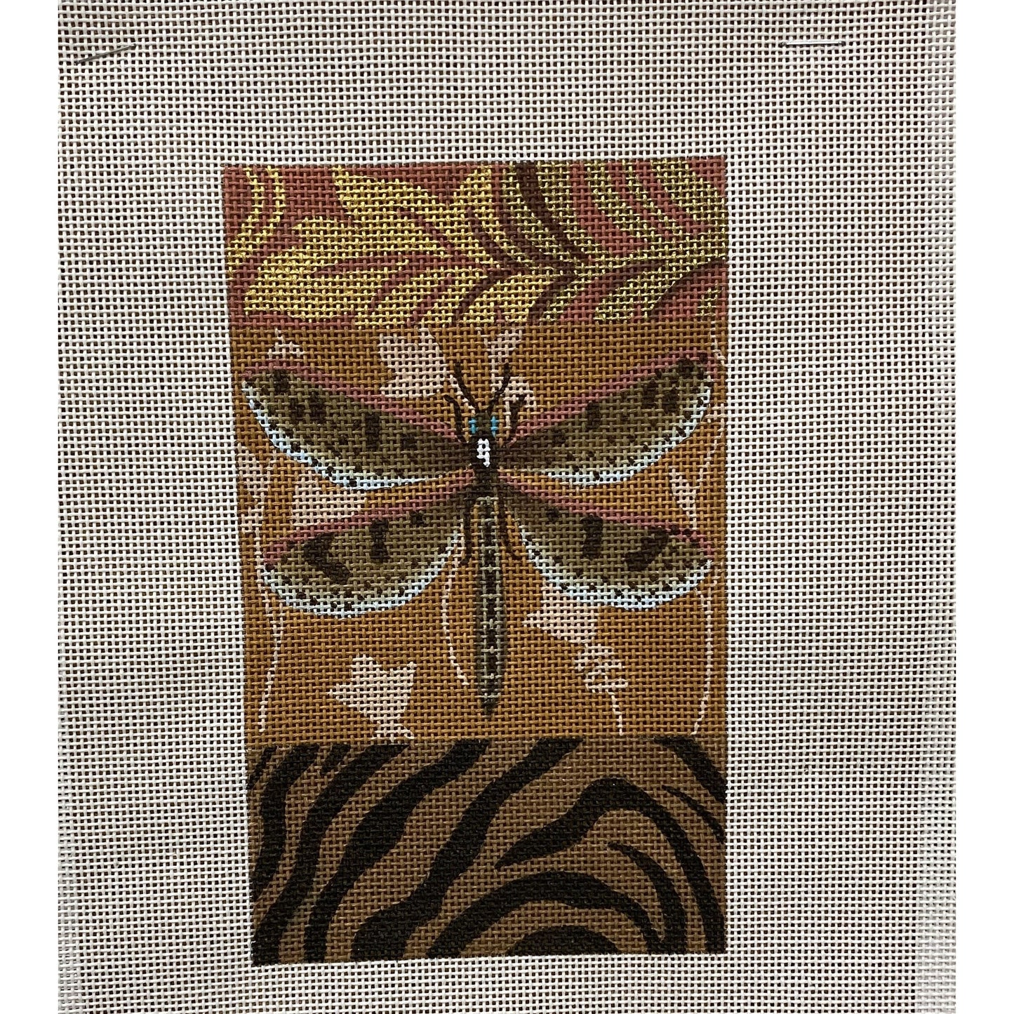 Dragon Fly canvas - Garden Gate Needlepoint