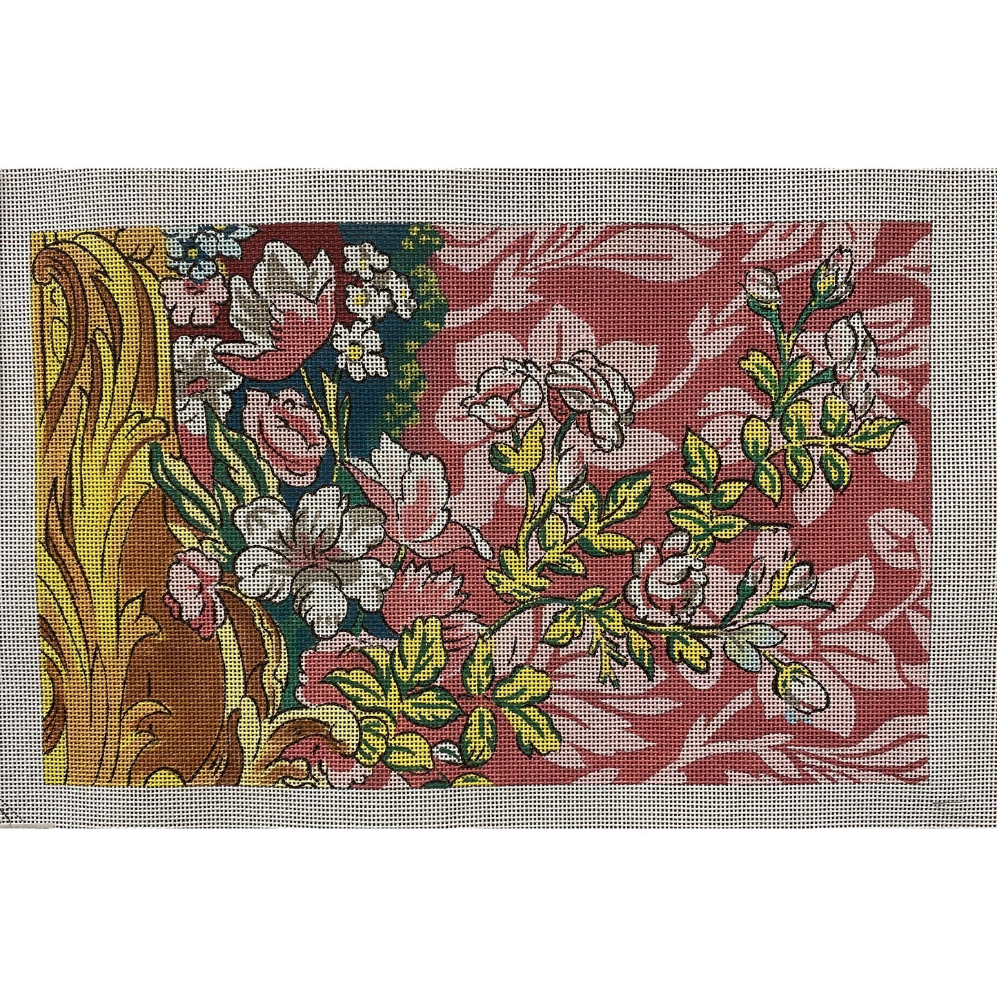 Flowers canvas - Garden Gate Needlepoint