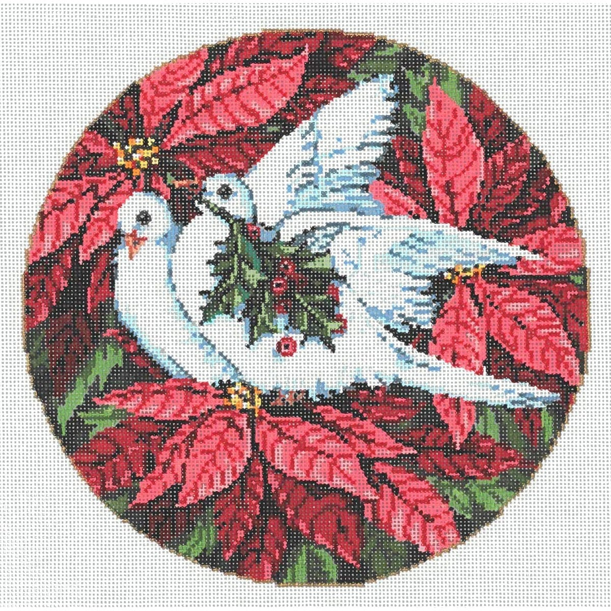 Gental Pair - Garden Gate Needlepoint