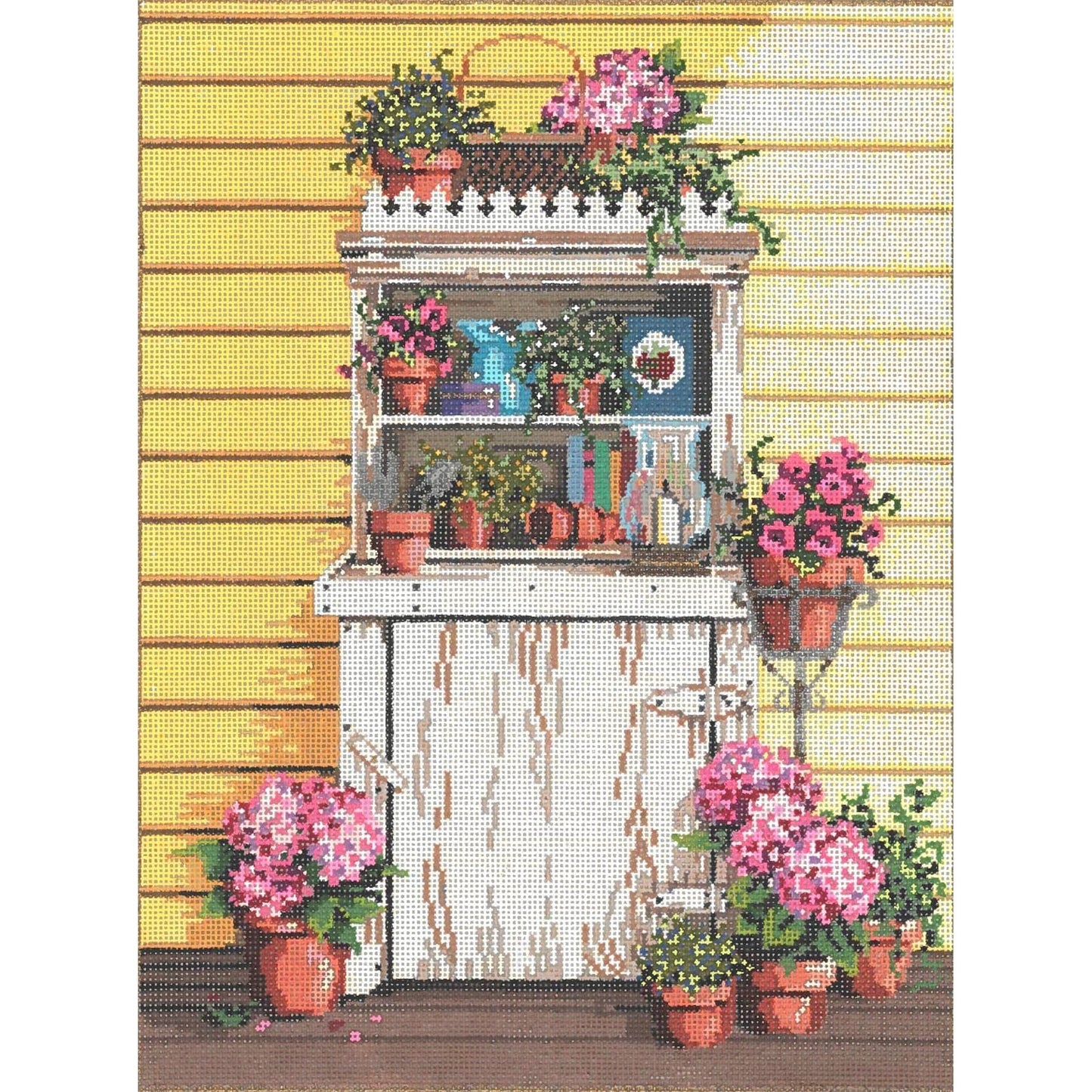 Growing Spot - Garden Gate Needlepoint