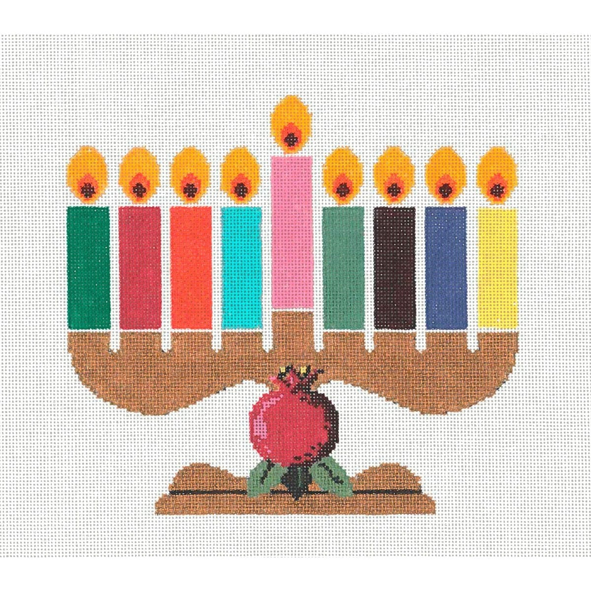 Hanukkah - Garden Gate Needlepoint