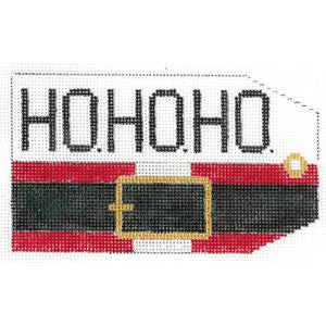 Ho Luggage Tag - Garden Gate Needlepoint