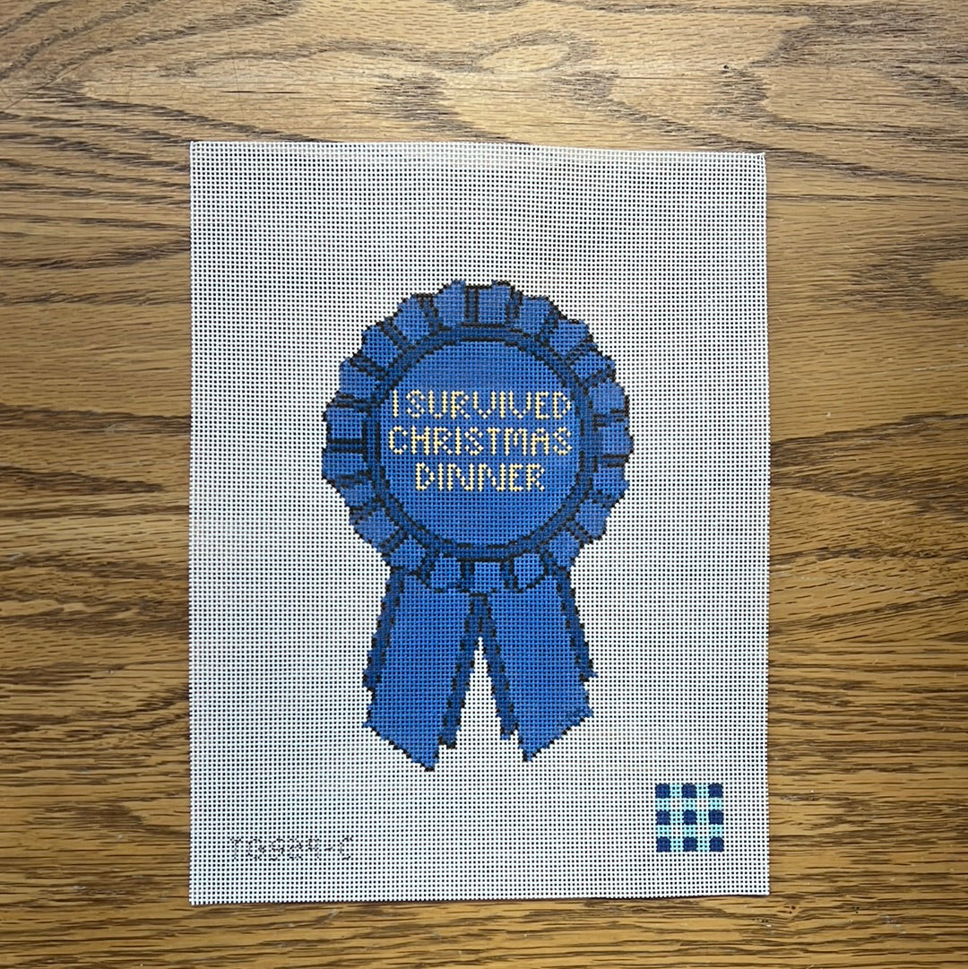 I Survived Christmas Dinner - Garden Gate Needlepoint