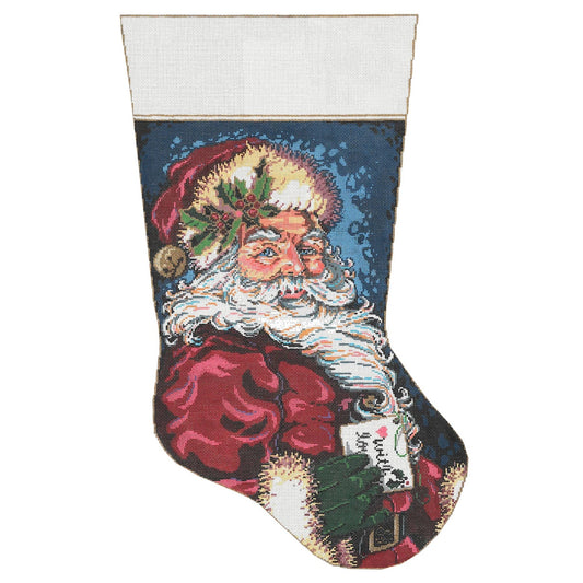 Jolly Stocking - Garden Gate Needlepoint