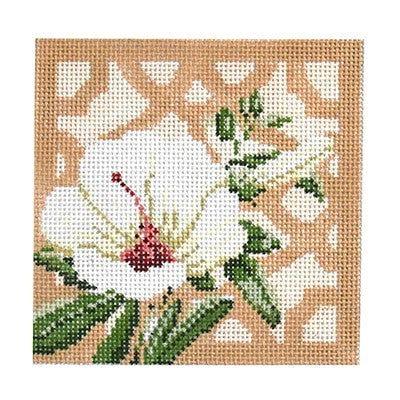 Trellis Coaster - Hibiscus