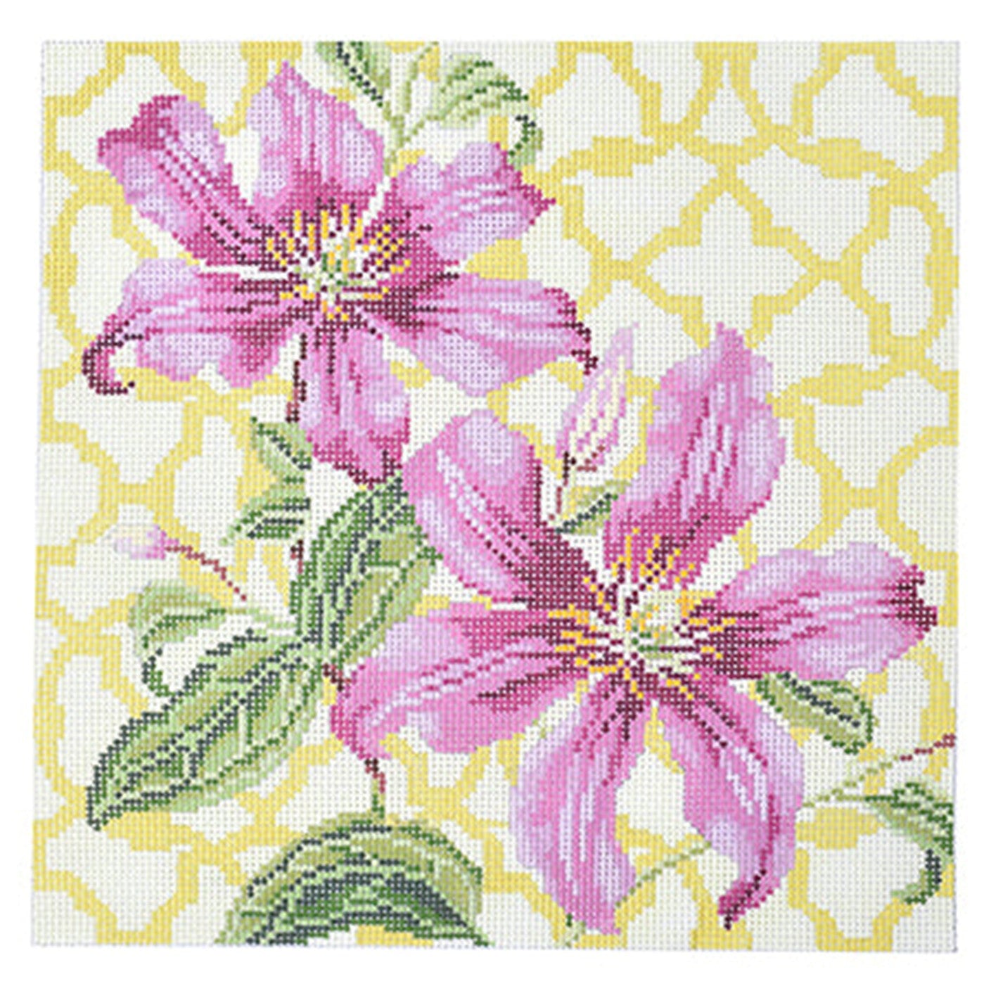 Trellis Square - Clematis