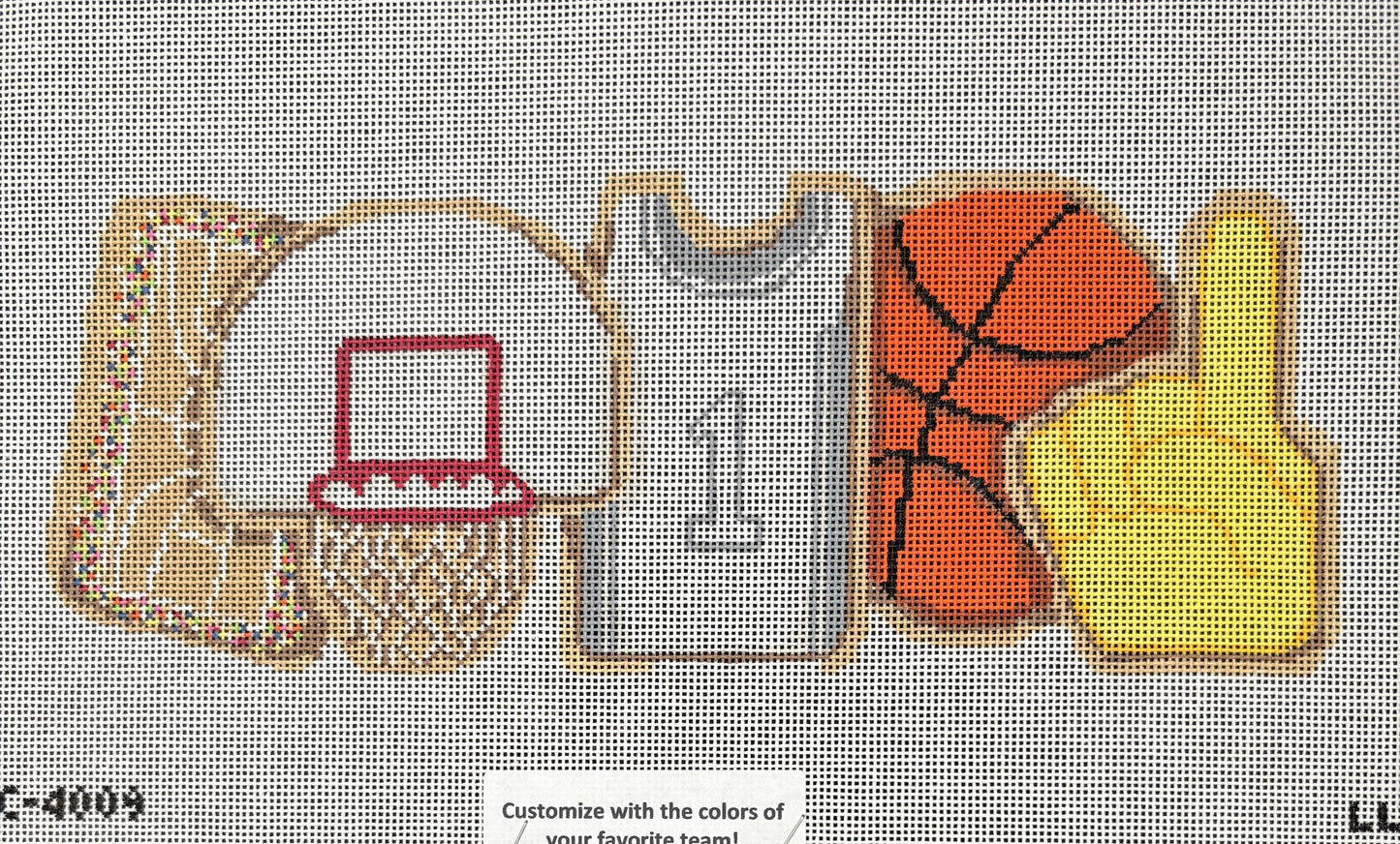 Basketball Cookies Row