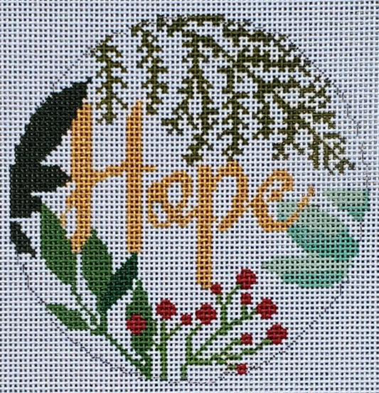 Botanical Hope-- white