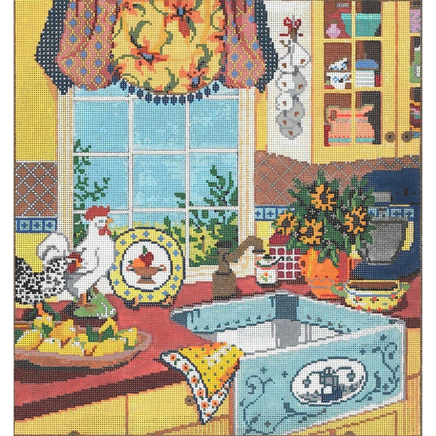 La Cusine - Garden Gate Needlepoint