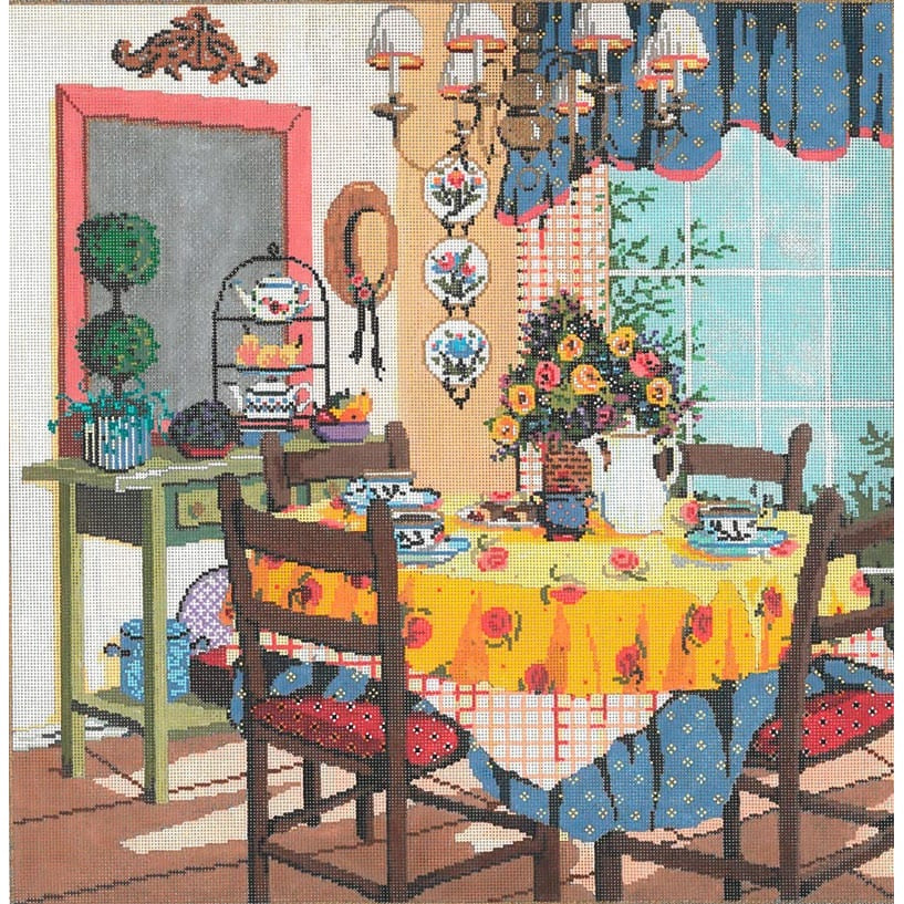 La Salle de Manger - Garden Gate Needlepoint