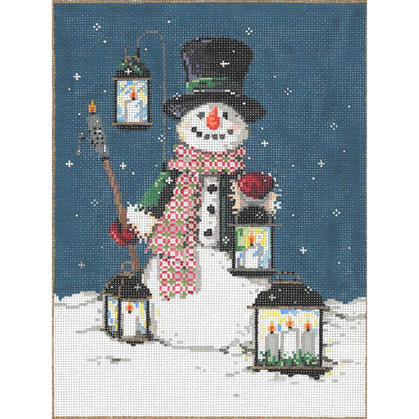 Lamplighter - Garden Gate Needlepoint