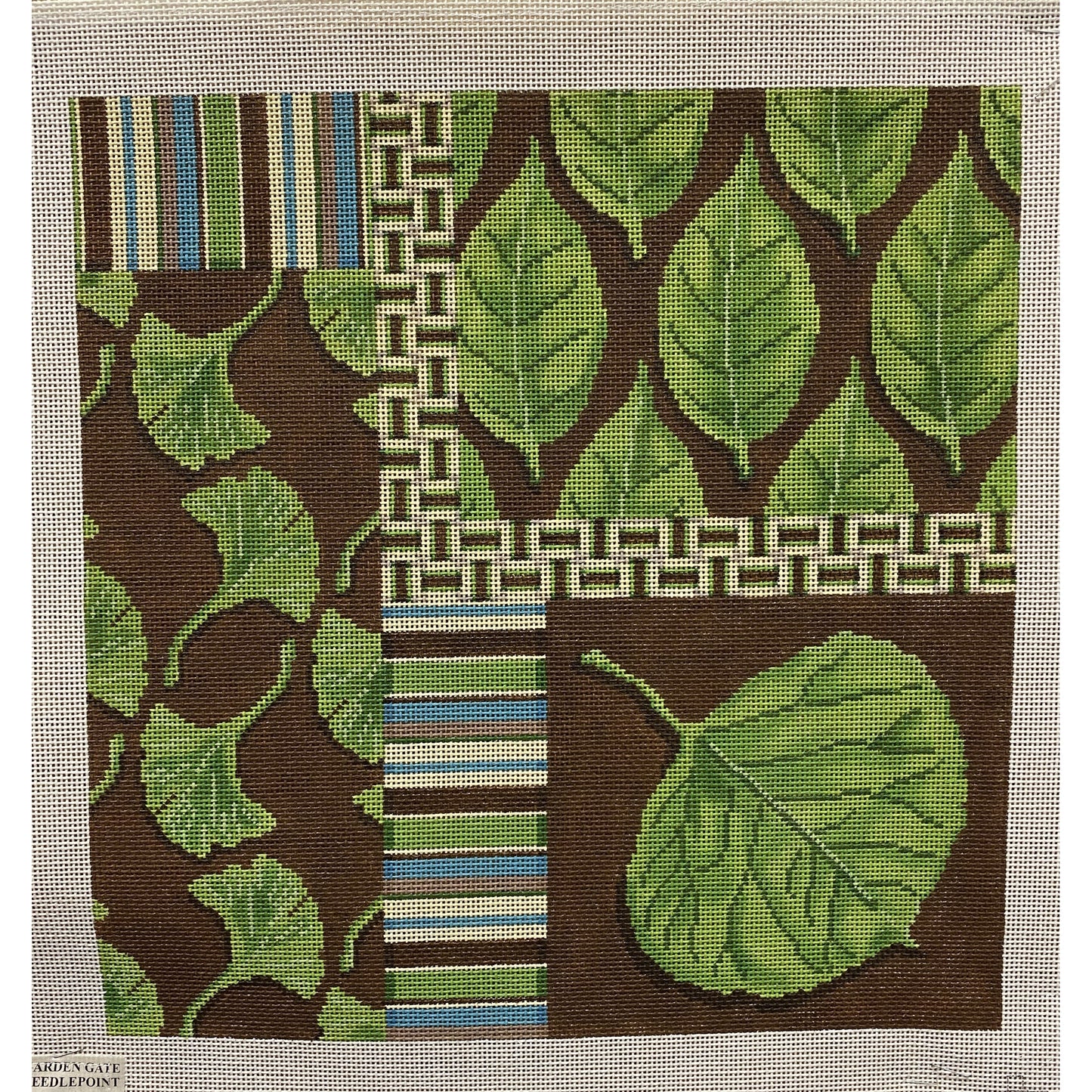 Leaves canvas - Garden Gate Needlepoint