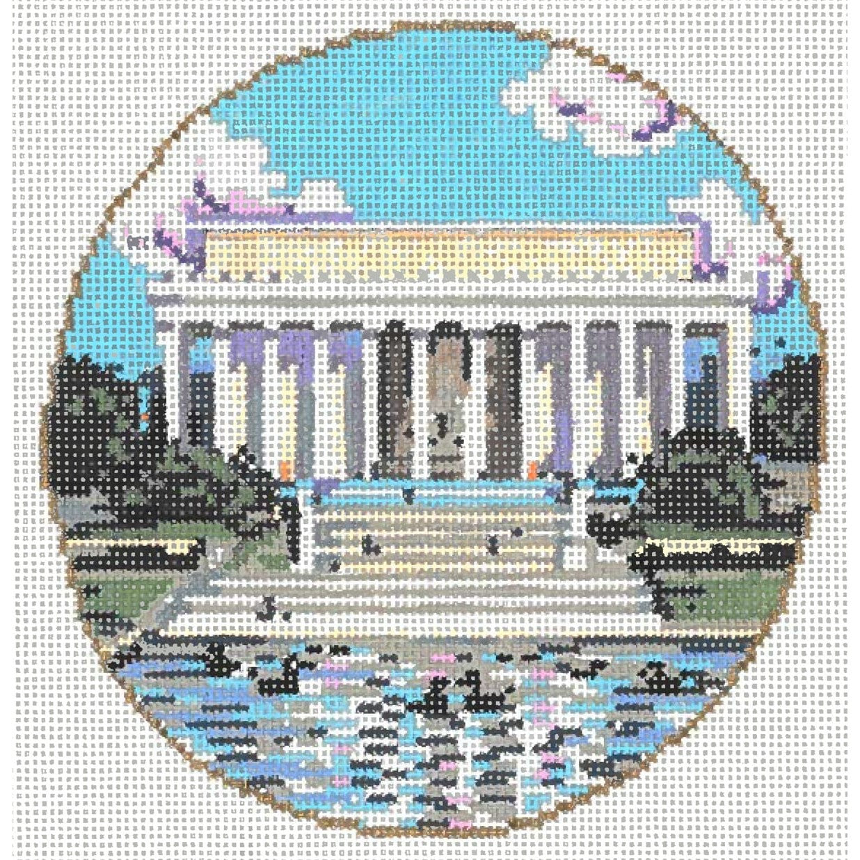 Lincoln's - Garden Gate Needlepoint