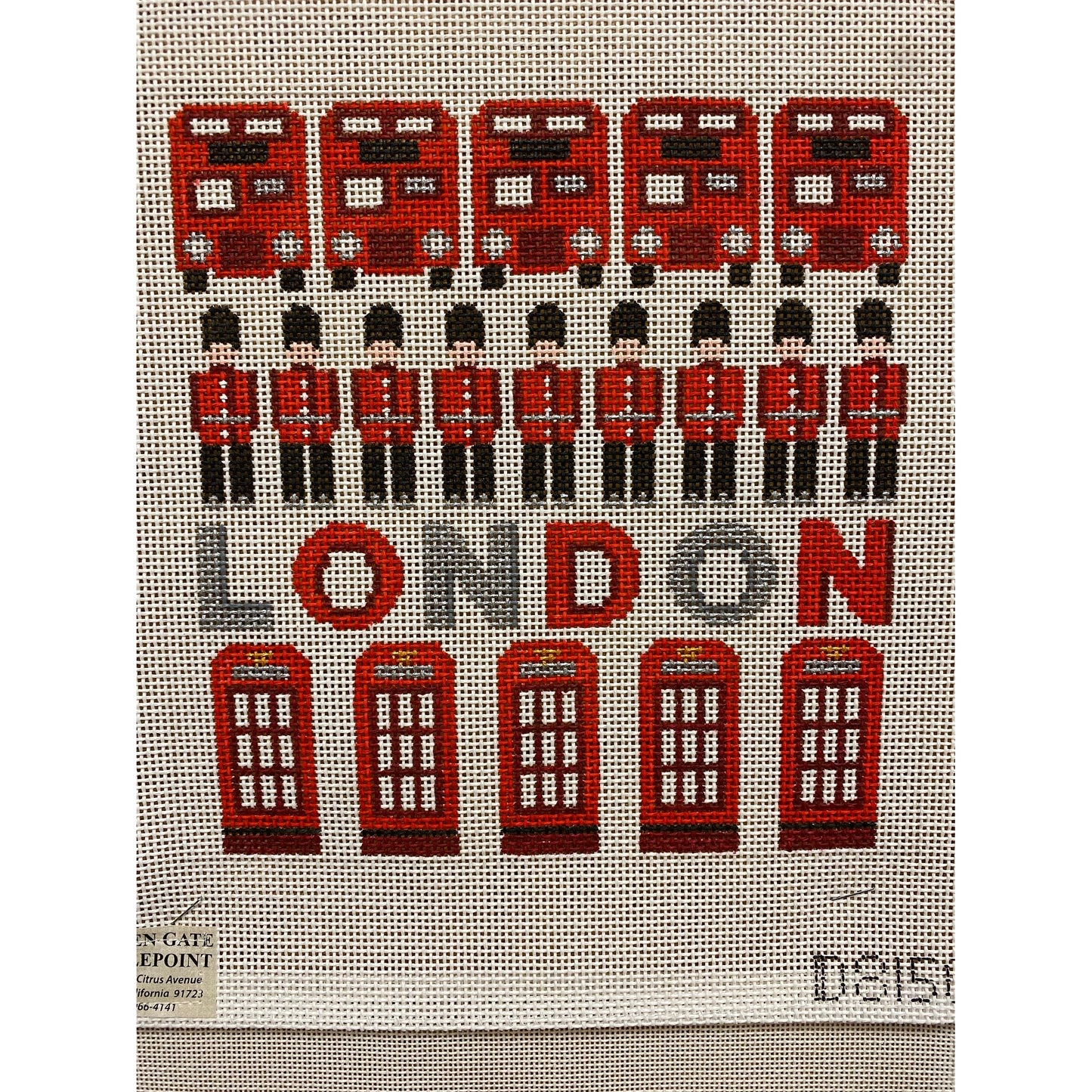 London Canvas - Garden Gate Needlepoint