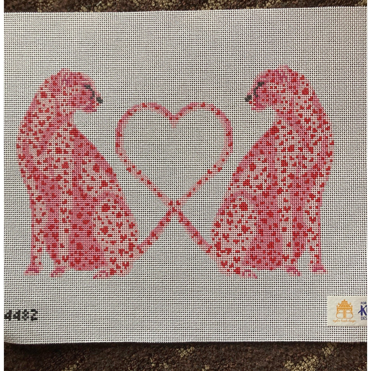 Lovin' Leopards Canvas - Garden Gate Needlepoint