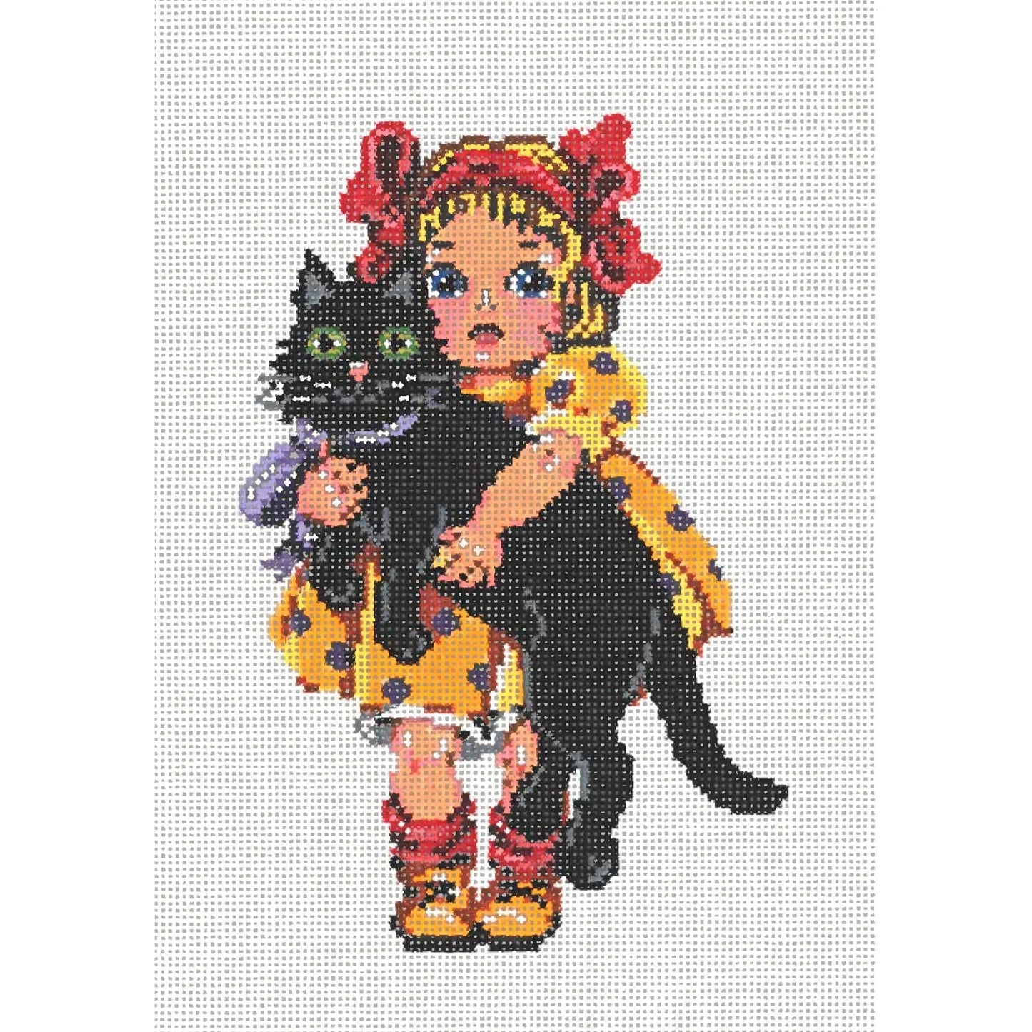 Lulu - Garden Gate Needlepoint