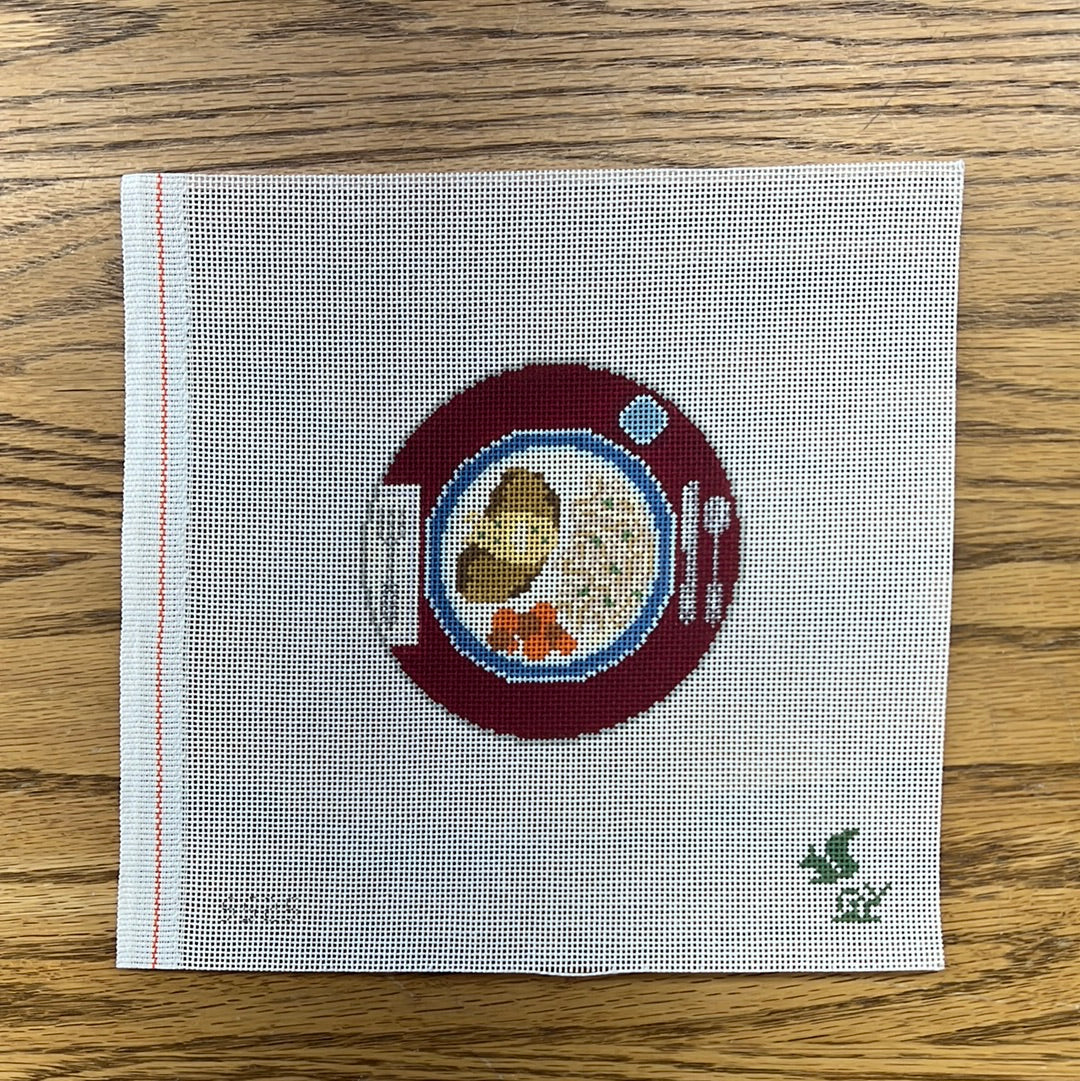 MFT-Schnitzel with Noodles - Garden Gate Needlepoint
