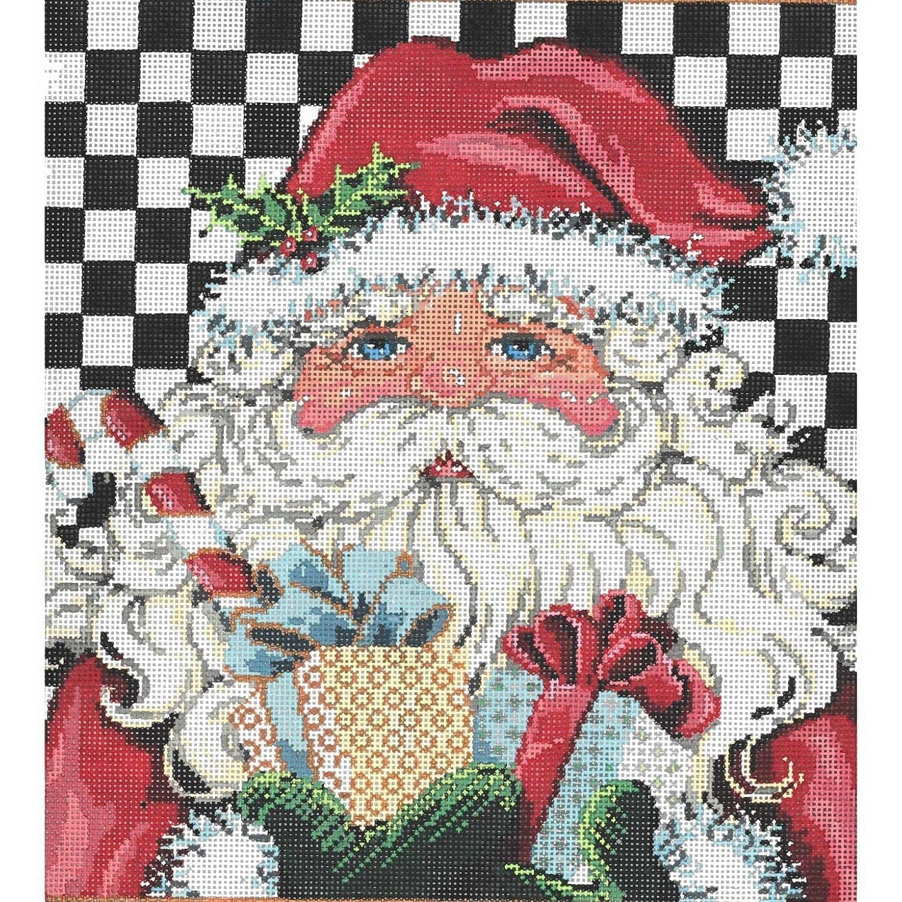 Mac Santa - Garden Gate Needlepoint