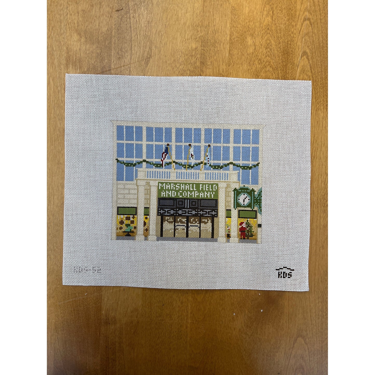 Marshall Fields Storefront - Garden Gate Needlepoint