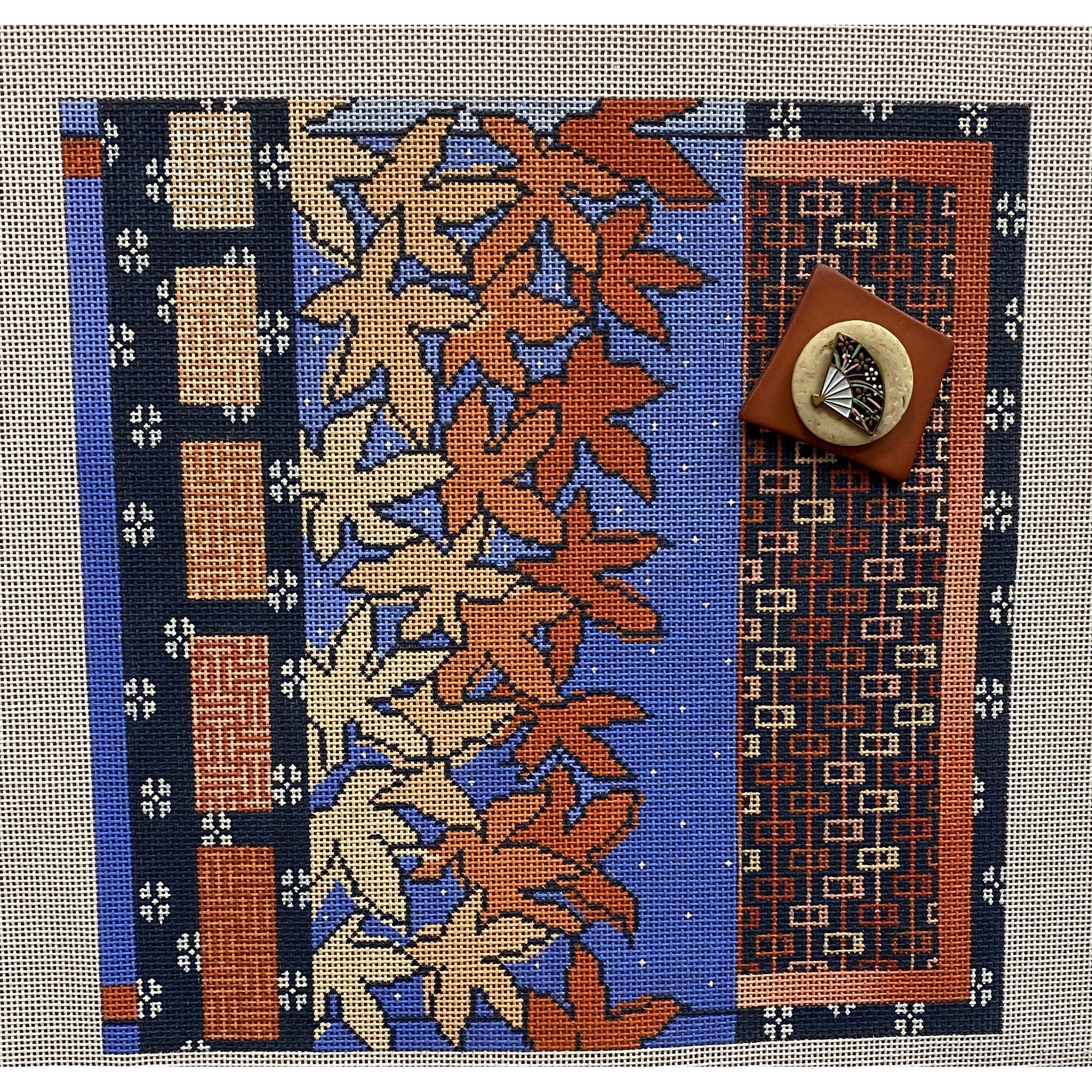 Mindy 2 Canvas - Garden Gate Needlepoint