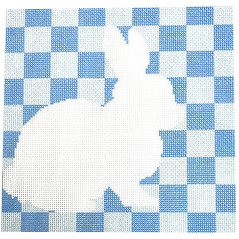 Bunny Stencil/Blue