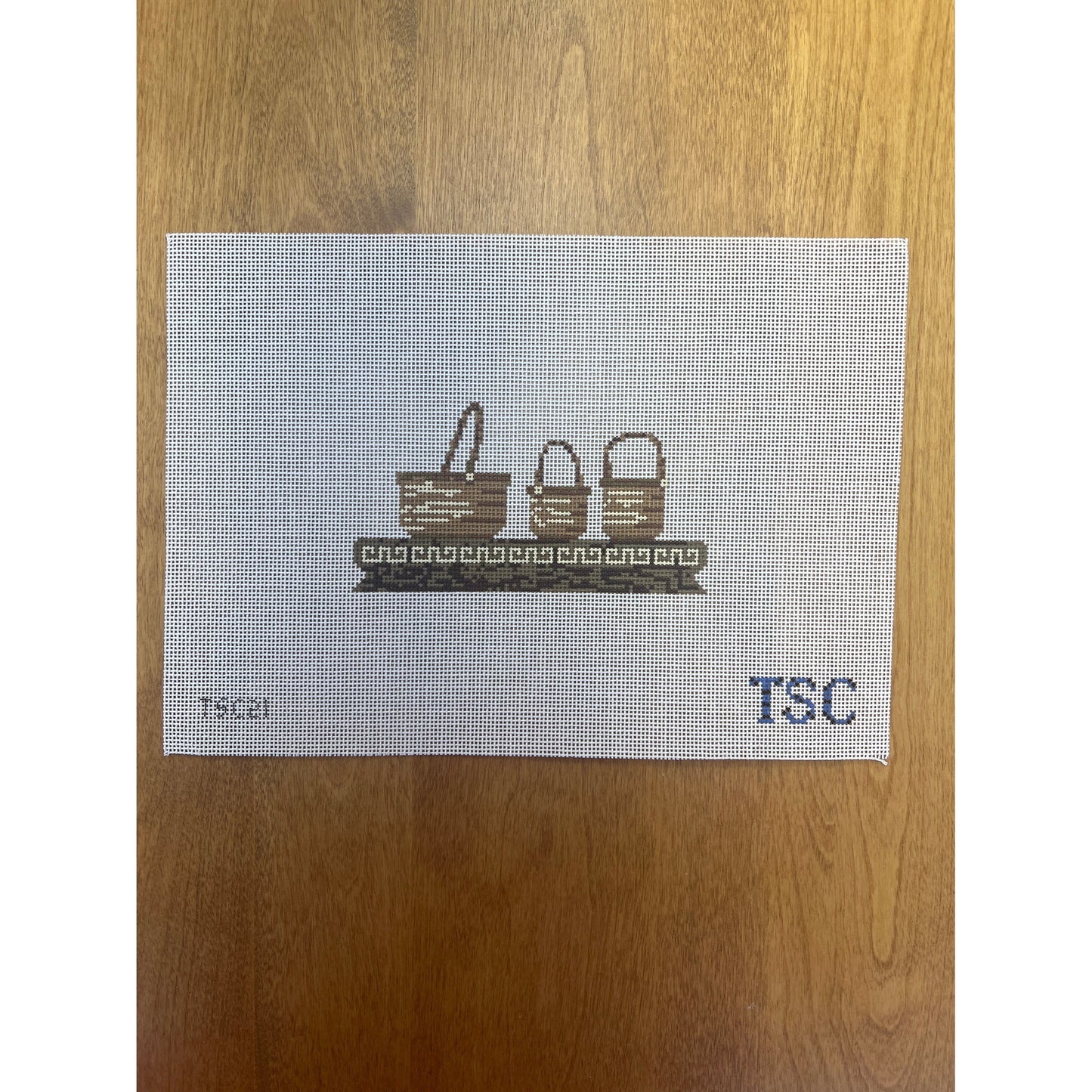 Nantucket Lightship Baskets - Garden Gate Needlepoint