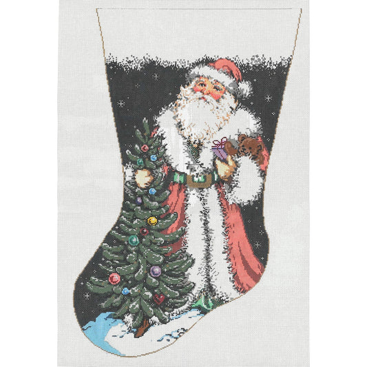 Nicholas Stocking - Garden Gate Needlepoint