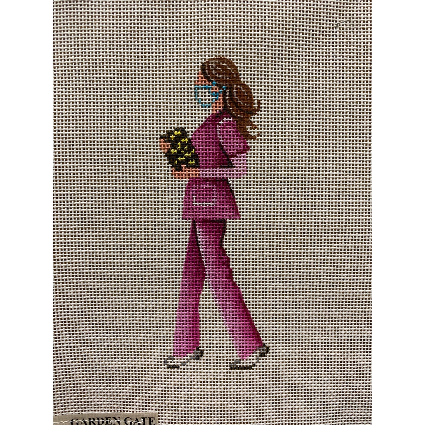 Patti Mann Doctor 3 canvas - Garden Gate Needlepoint