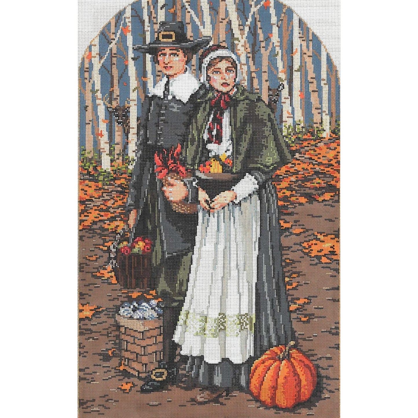 Plymouth - Garden Gate Needlepoint