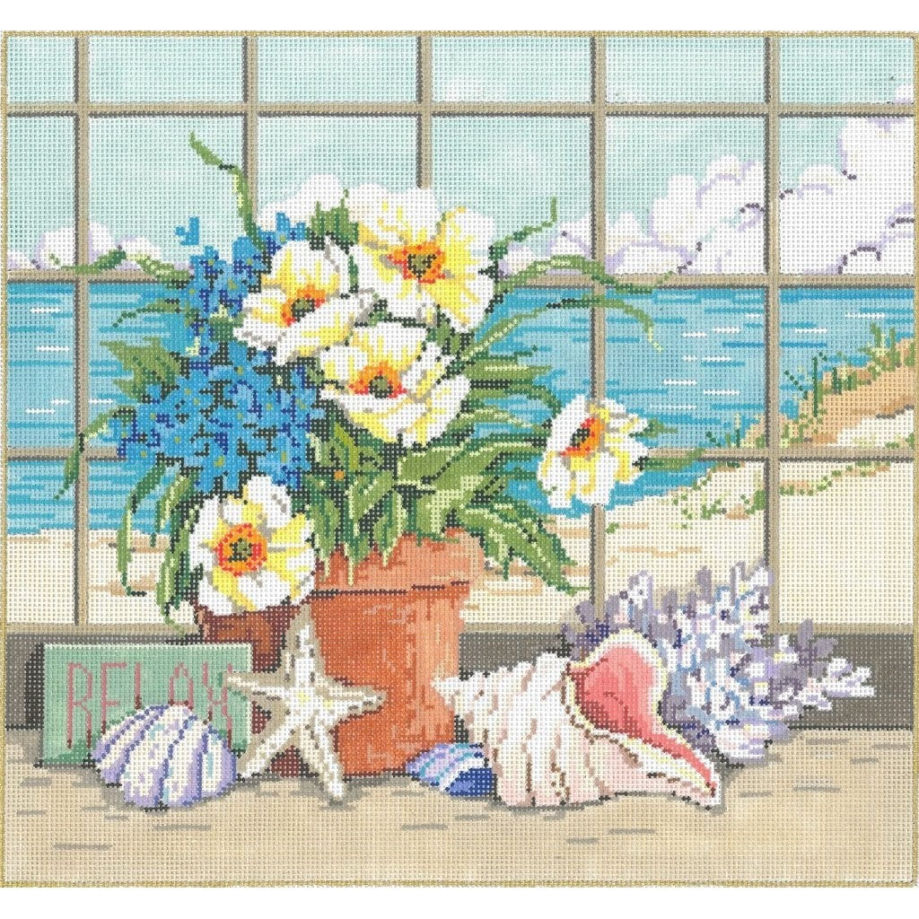 Shellscape - Garden Gate Needlepoint