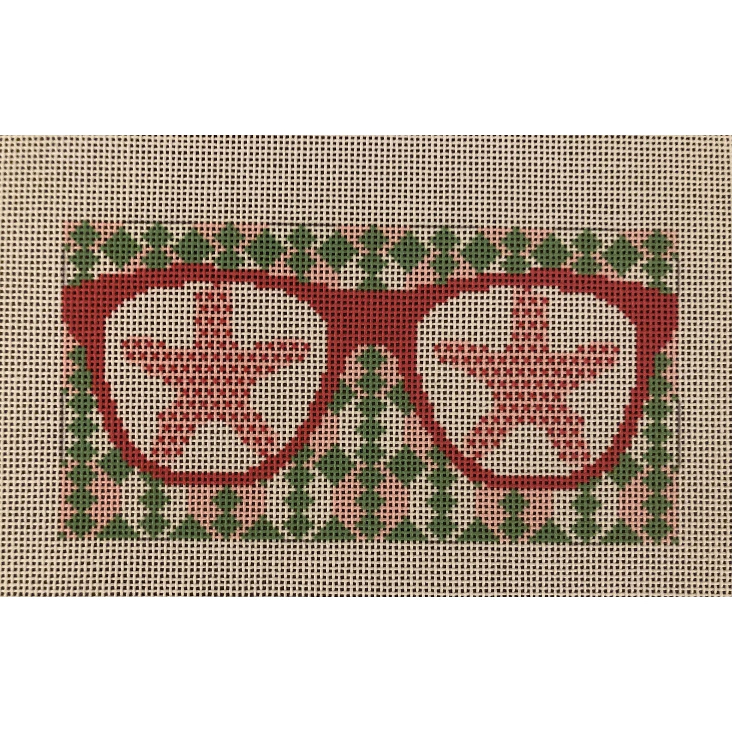 Starfish Eyeglass Case - Garden Gate Needlepoint