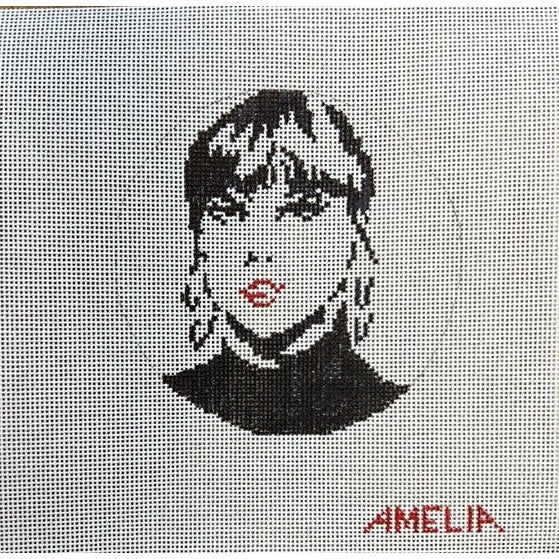 Taylor Swift Portrait - Garden Gate Needlepoint